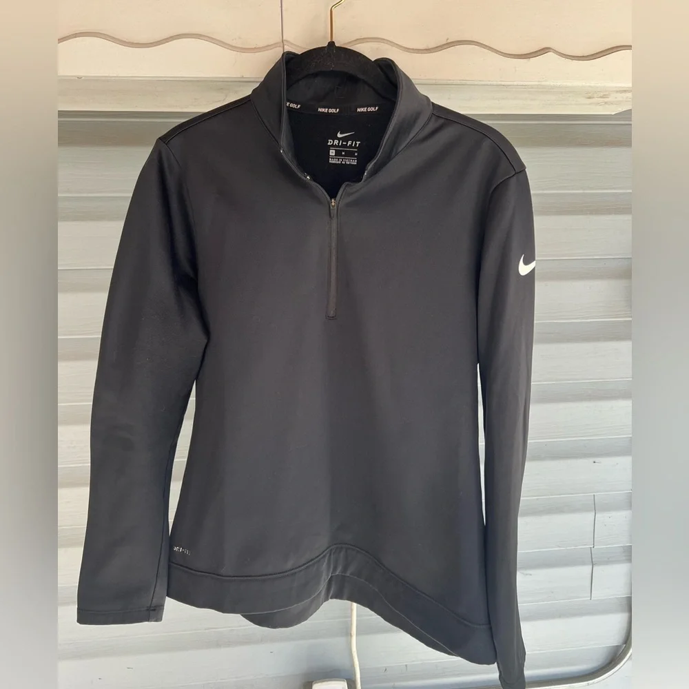 Nike Black Dri-FIT Pullover Size M